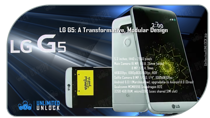 Factory Unlock LG G5 via IMEI Code or Remote USB