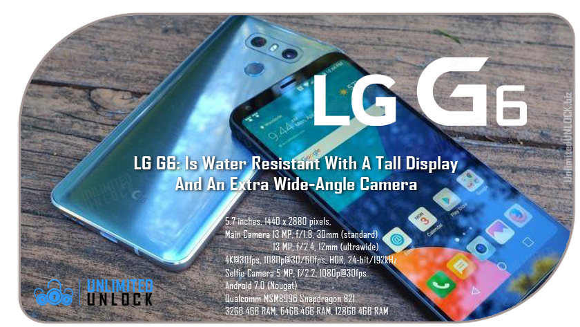 Factory Unlock LG G6 H872 via IMEI Code or Remote USB