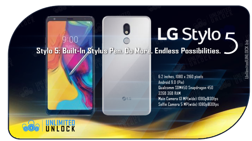 Factory Unlock LG STYLO 5 via IMEI Code or Remote USB
