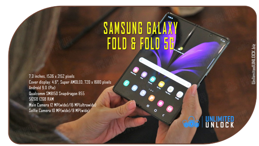 Factory Unlock Samsung Galaxy Fold F900U via IMEI Code or Remote USB