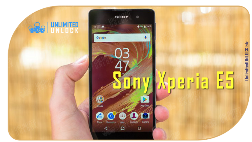 Unlock your Sony Xperia E5 with UnlimitedUNLOCK