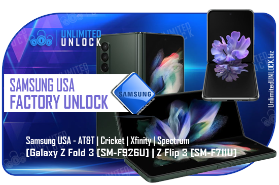 Samsung USA - AT&T | Cricket | Xfinity | Spectrum [Galaxy Z Fold 3 [SM-F926U] | Z Flip 3 [SM-F711U]