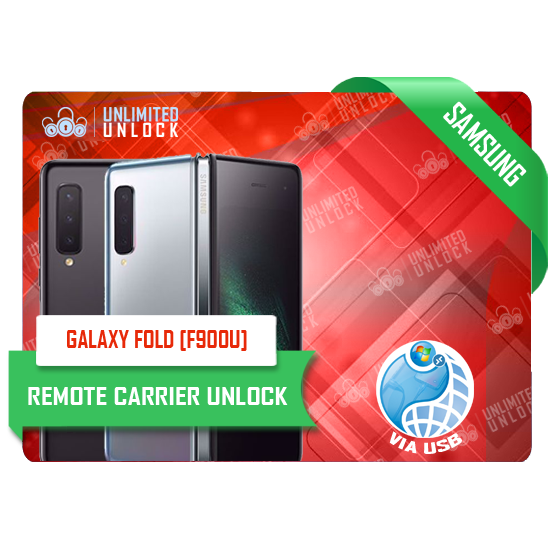 Samsung Galaxy FOLD (F900U) Unlock [ALL CARRIERS]-[Remote Software]