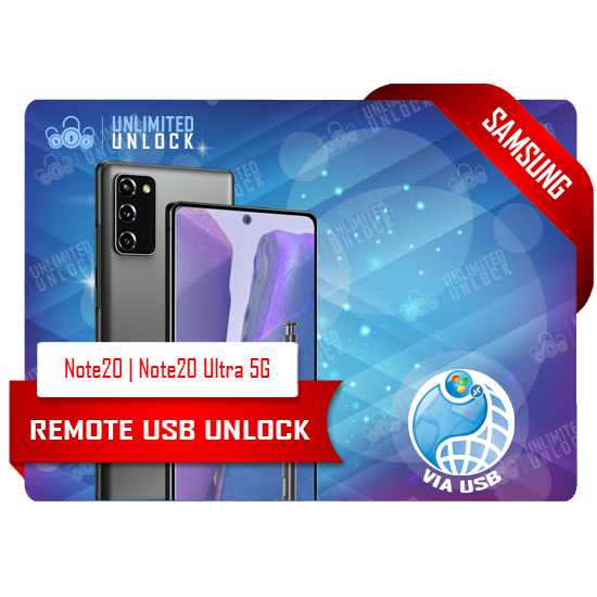 Samsung Galaxy Note20 (N981) | Note20 Ultra 5G (N986) Unlock + TOKEN -[REMOTE SOFTWARE]