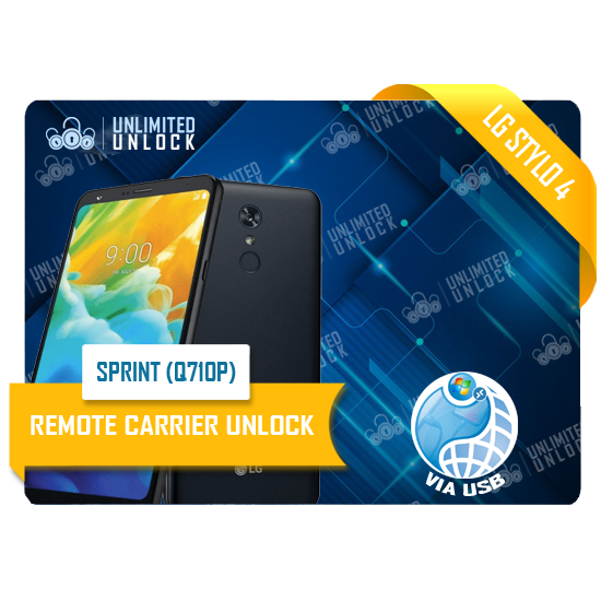 How to Factory Unlock Sprint LG STYLO 4 (Q710P) via Remote USB Carrier Unlock